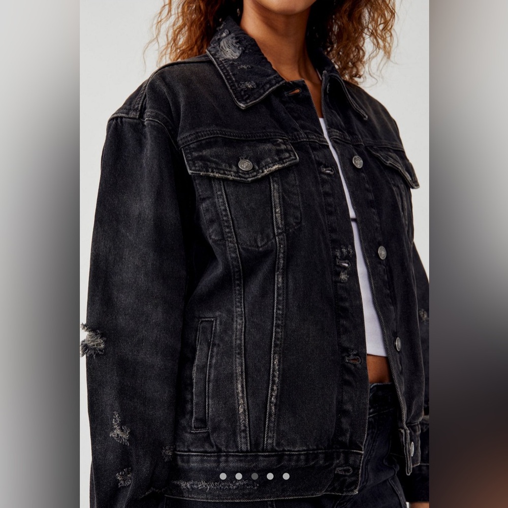 Free People: Jolene Oversized Trucker Jacket
